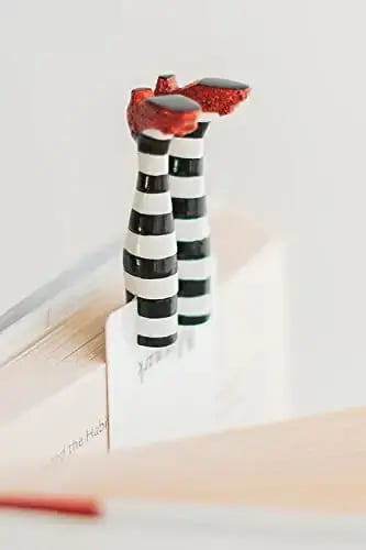 witch feet funny bookmark funny gift idea