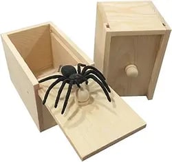 fake spider prank funny gift idea