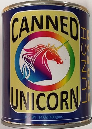 canned unicorn funny gift idea