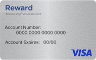 visa virtual reward gift card with no fees