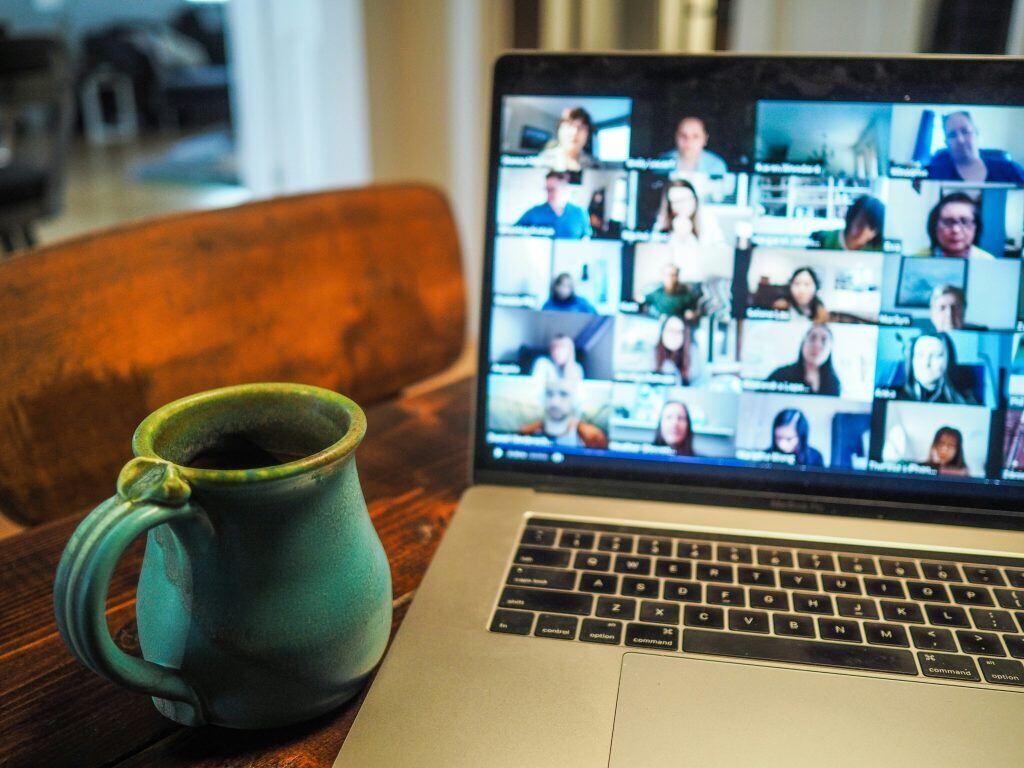 zoom call representing virtual employees