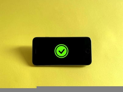 Iphone depicting security