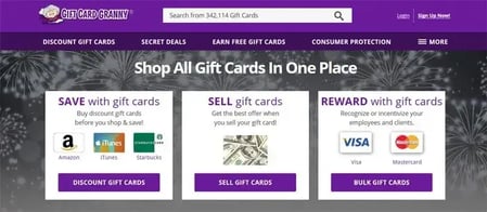 Gift card granny