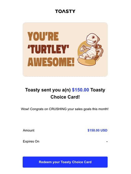 Gift card redemption