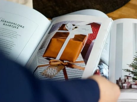gift boxes on a page