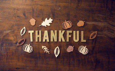 thankful gift card design