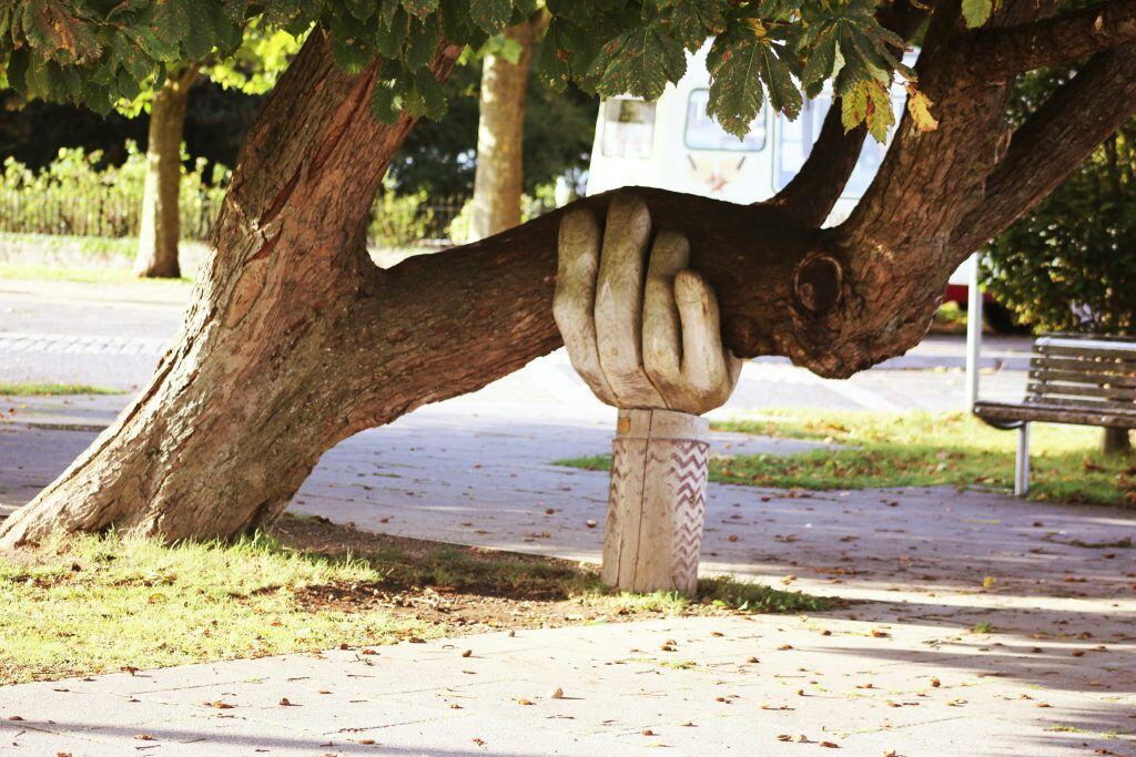 supportive hand