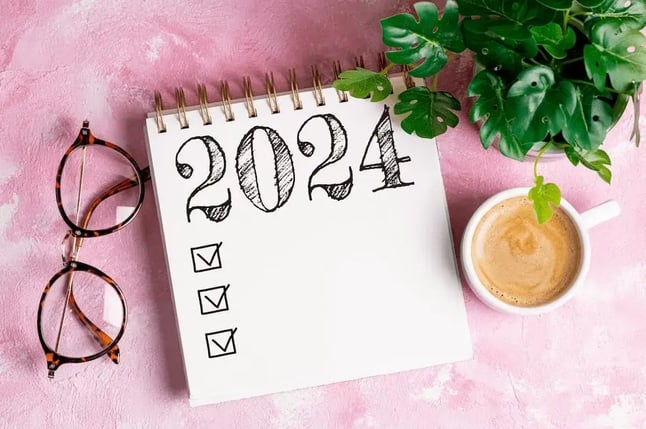 New Year resolutions 2024