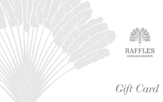 Raffles hotel gift cards
