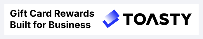Digital gift card platform - Toasty