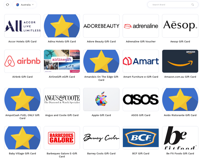 australia-gift-card-options