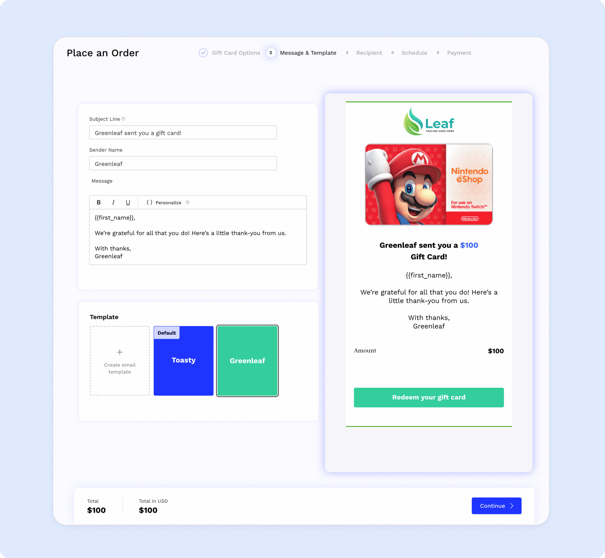 bulk nintendo gift card