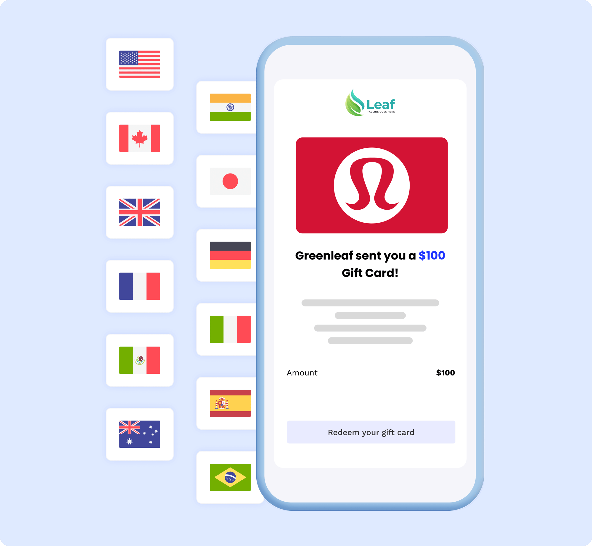 redeem lululemon gift card