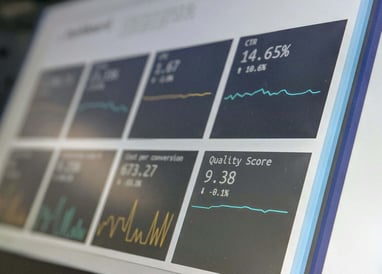 statistics on screen