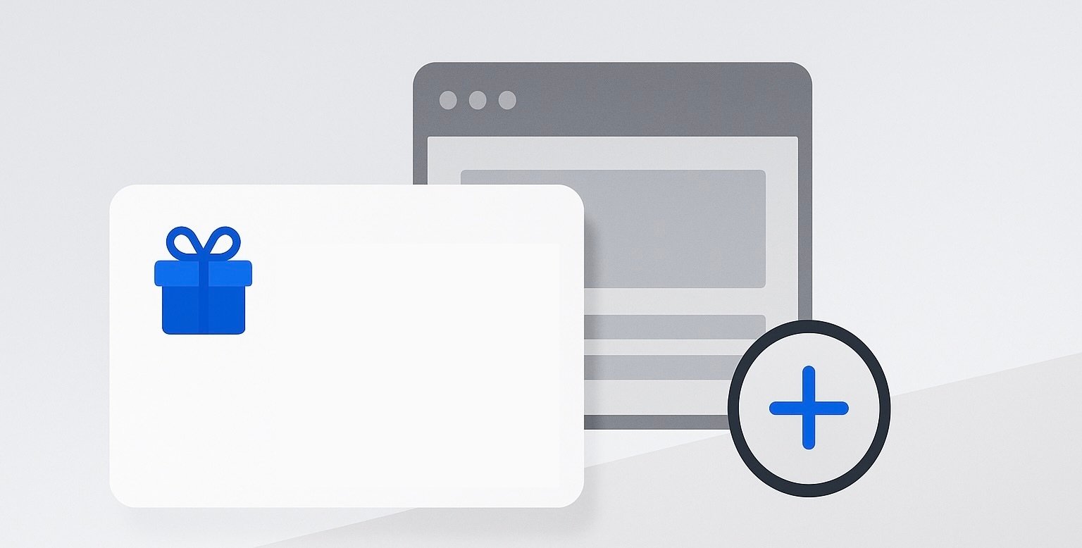 Simple Digital Gift Cards for Business Rewards (No Setup Fees)